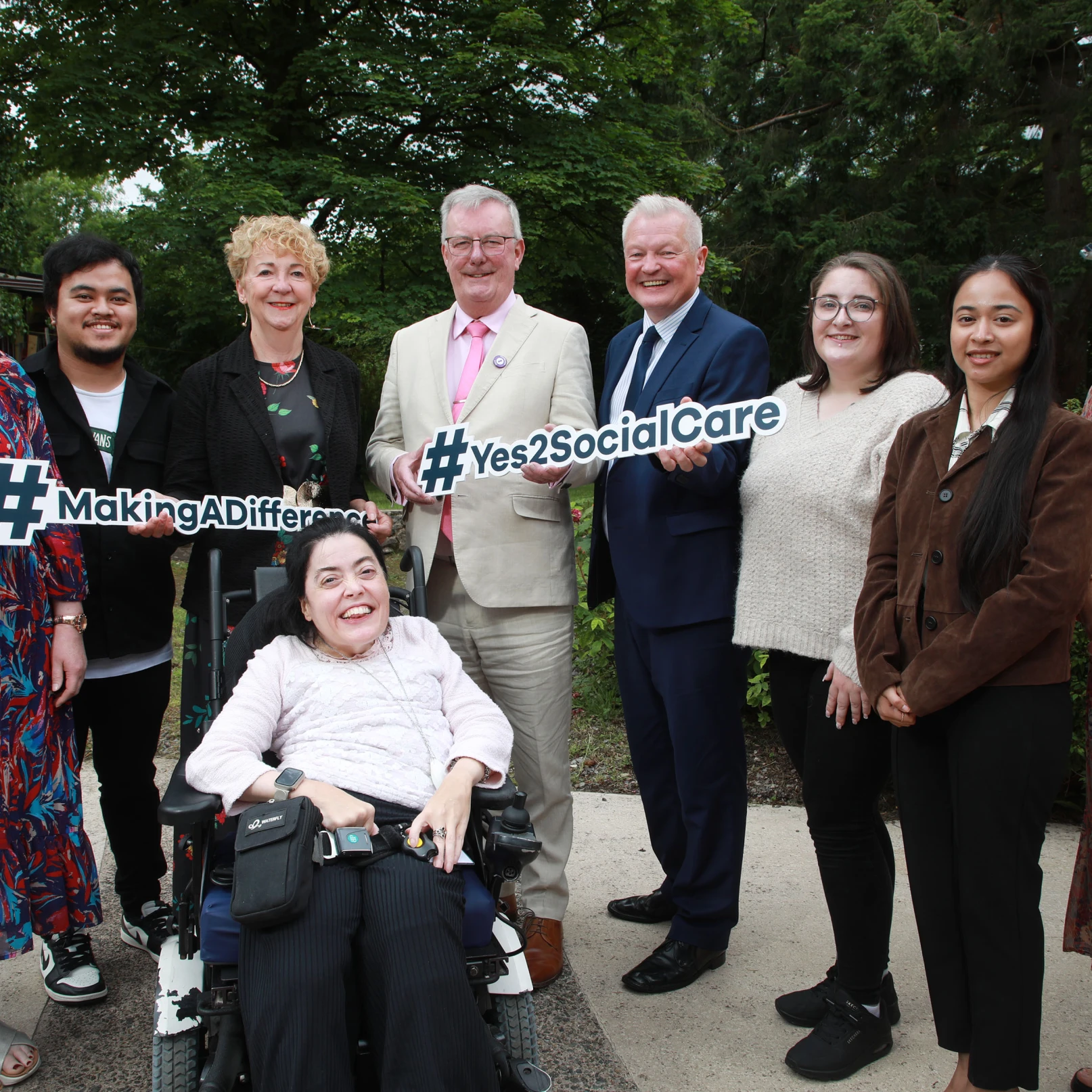 Health Minister says ‘thank you’ at launch to recognise the social care workforce is ‘making a difference’