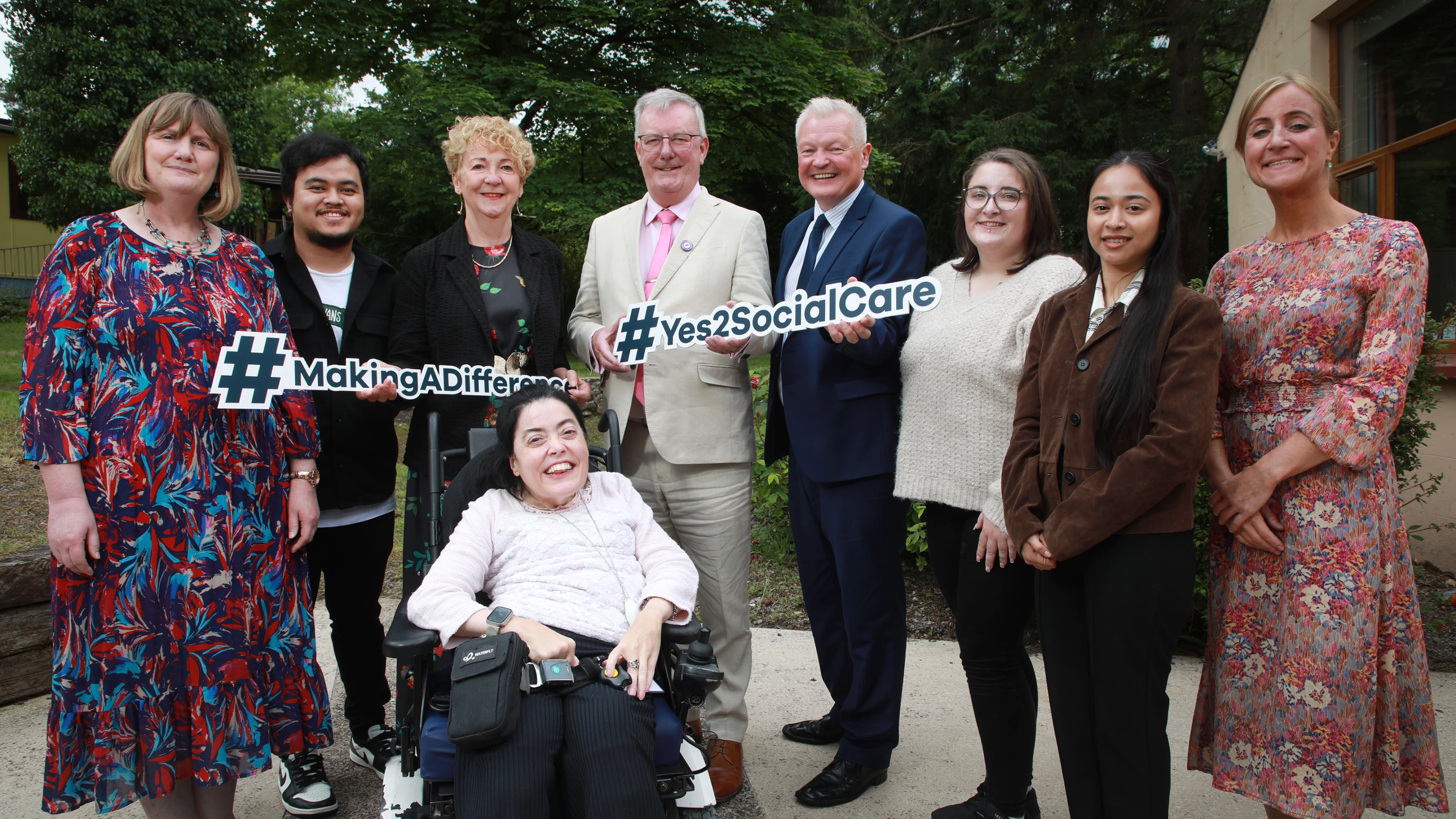 Health Minister says ‘thank you’ at launch to recognise the social care workforce is ‘making a difference’
