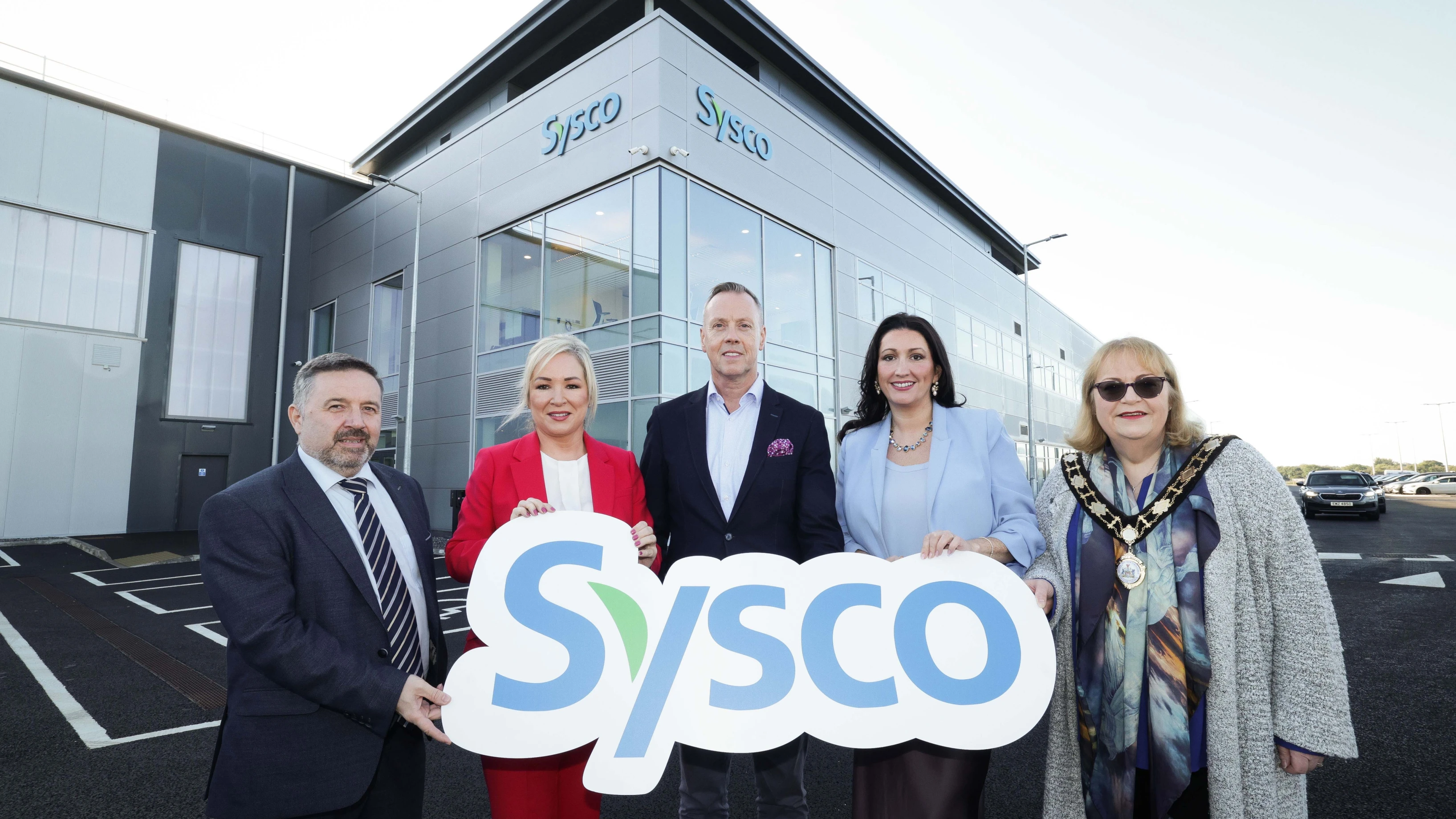 Sysco Belfast officially opened by the First Minister and deputy First Minister